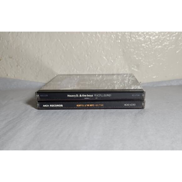 Heavy D & The Boyz Big Tyme & Peaceful Journey (1989, 1991) Tested Cd Pre-owned - Picture 3 of 5